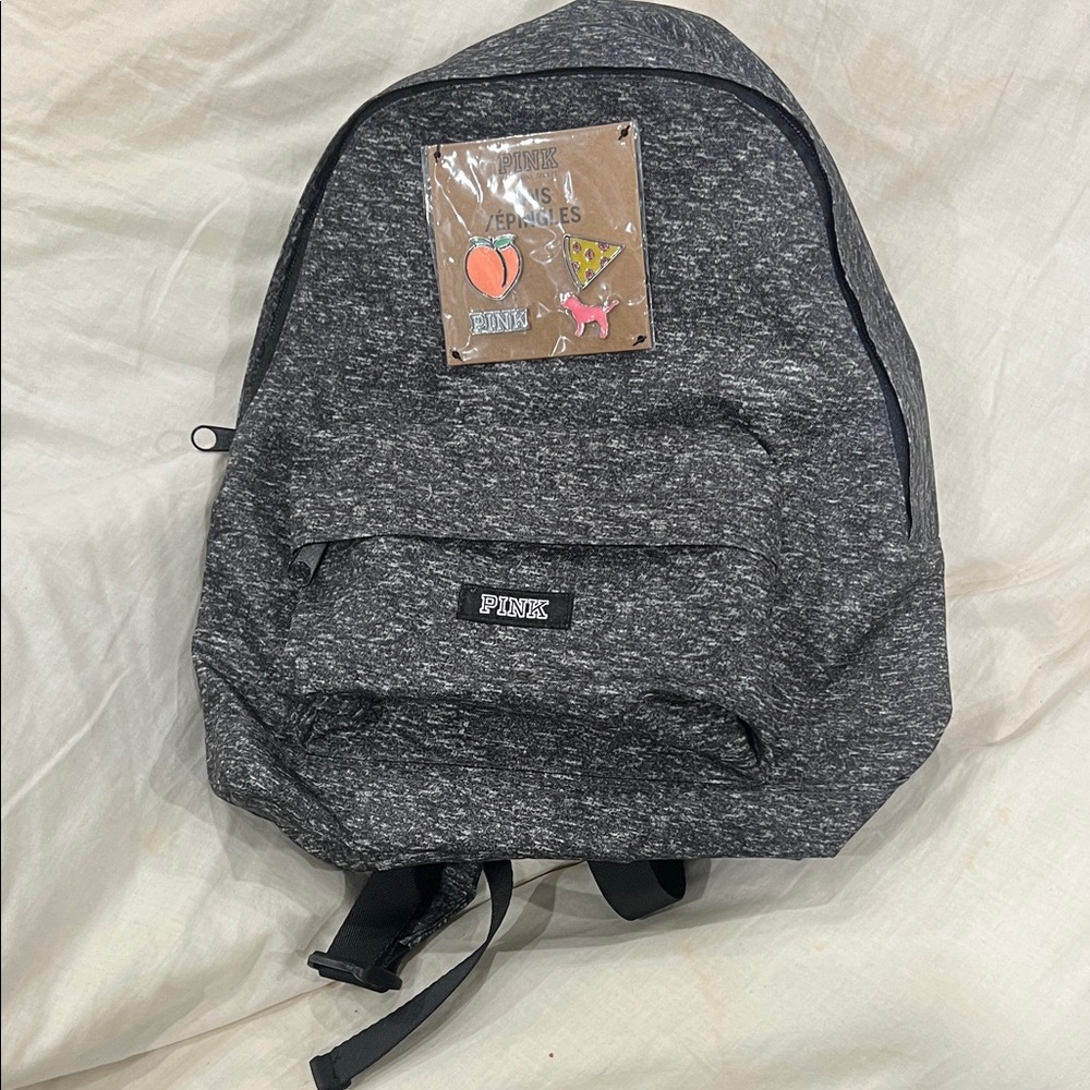 PINK Victoria's Secret Charcoal Backpack